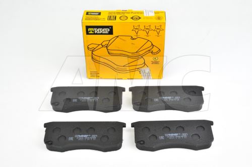 set of front brake pads