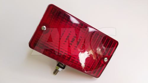 rear red fog light - 1x rotating screw