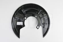 sheet metal front disc brake shield