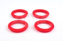 ó-kroužek těsnění plastového víka ZMZ E3, E4 do T drážky , silicone, 4 kusy v sadě (3)