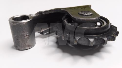 toothed chain tensioning wheel - single row
