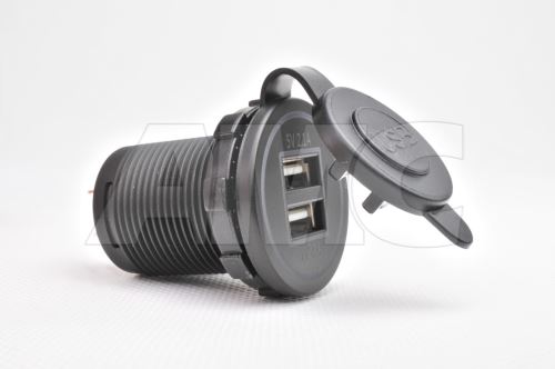 2 x USB socket 12/24V