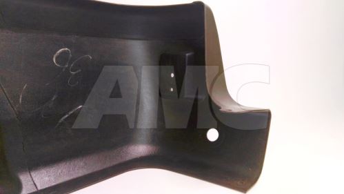 plastic rear bumper - right, paintable