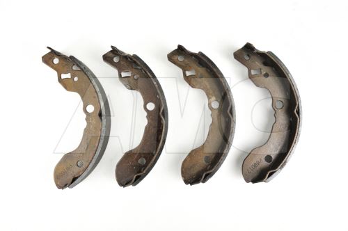 set of brake jaw- rear