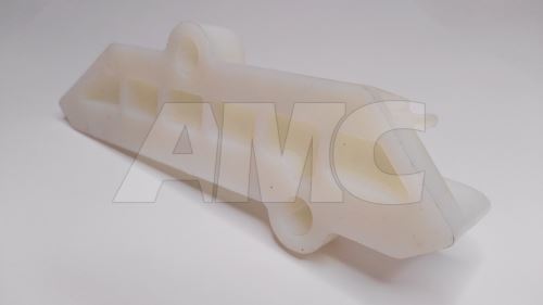 plastové vodítko rozvodového řetězu E4 NT. - spodní