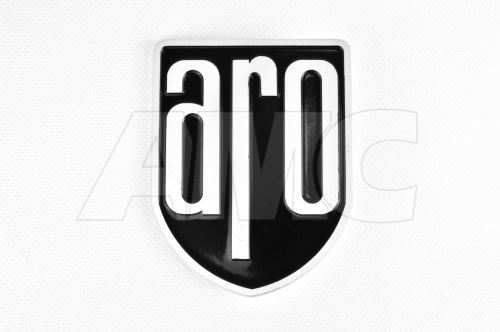kovový znak - logo ARO velký na masku