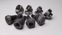 set of vertical pins with bearings (2)