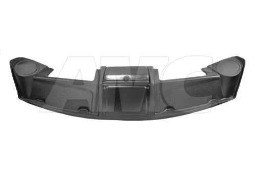 car radio ceiling panel, black