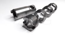 set of vertical pin complete - with key (2)
