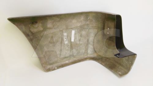 plastic rear bumper corner - right